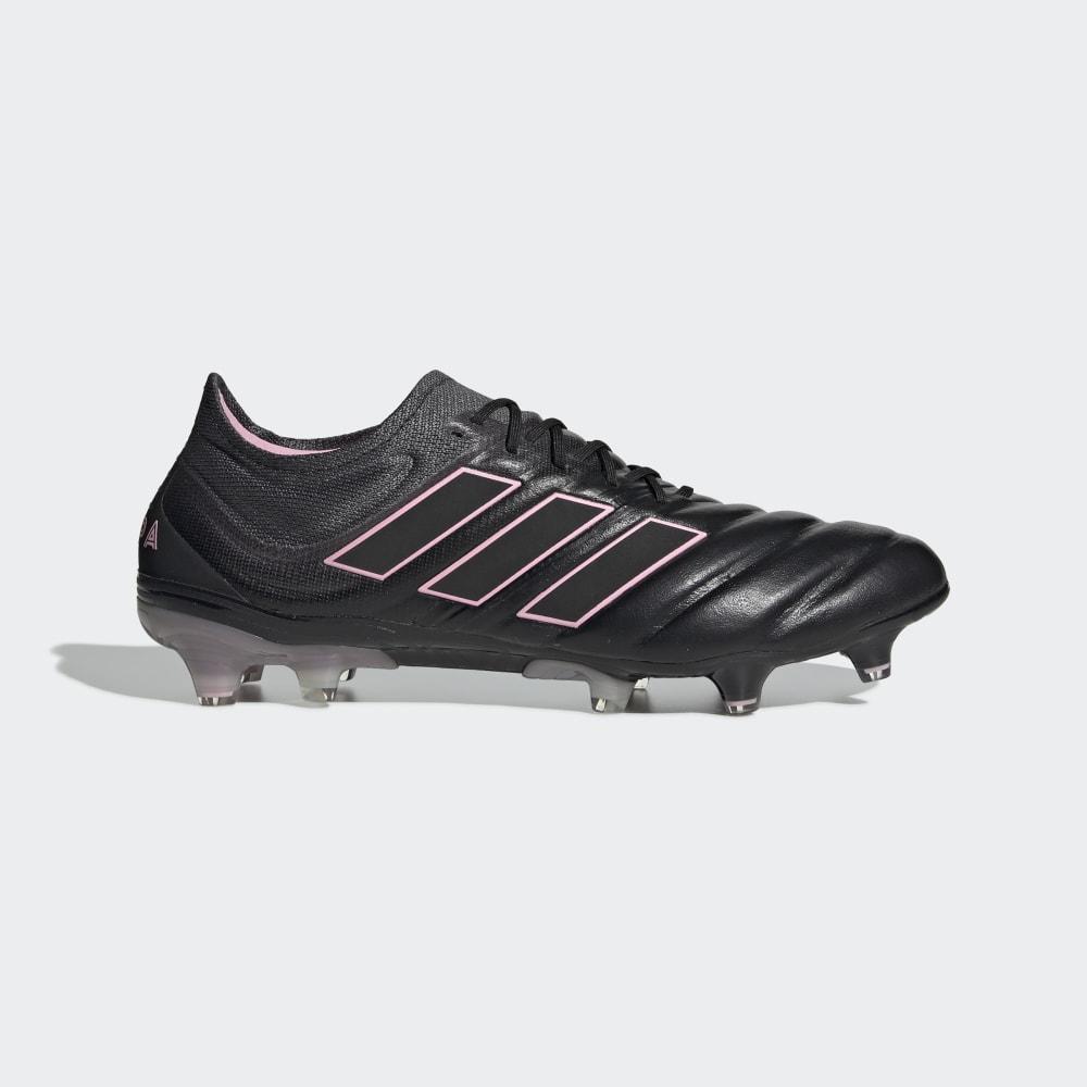 Ghete Fotbal Adidas Copa 19.1 Firm Ground Dama Romania - Negrii/Gri F97641